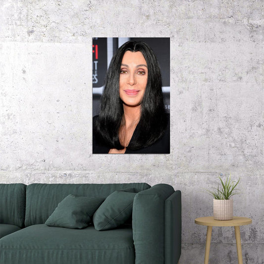 Cher 80s 90s Celebrity Music Singer Actress Poster Wall Art Print Home Wall Decor - xonomax