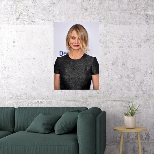 Cameron Diaz 80s 90s Celebrity Cinema Actress Poster Wall Art Print Home Wall Decor - xonomax