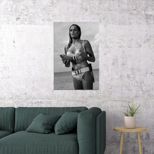 Ursula Andress Celebrity Cinema Actor Artist Poster Wall Art Print Home Wall Decor - xonomax