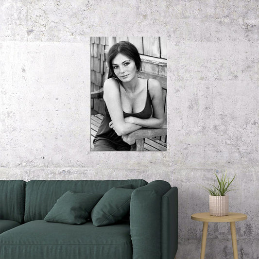 Jacqueline Bisset Vintage Cinema Actress Artist Poster Wall Art Print Home Wall Decor - xonomax