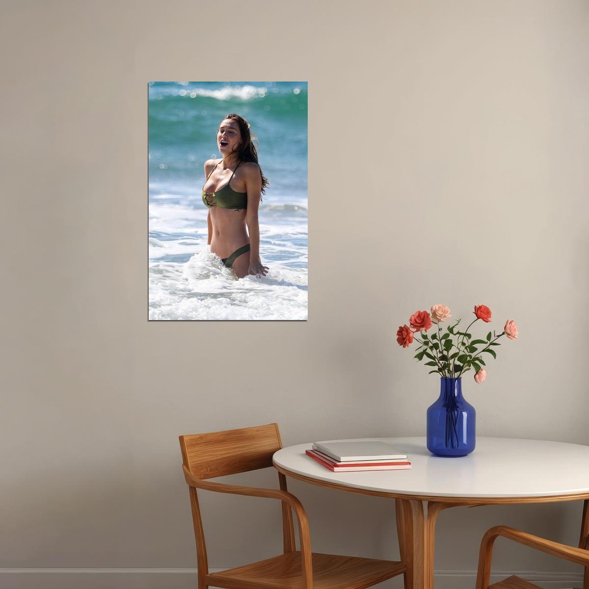Alexis Ren Internet Celebrity Model Artist Poster Wall Art Print Home Wall Decor