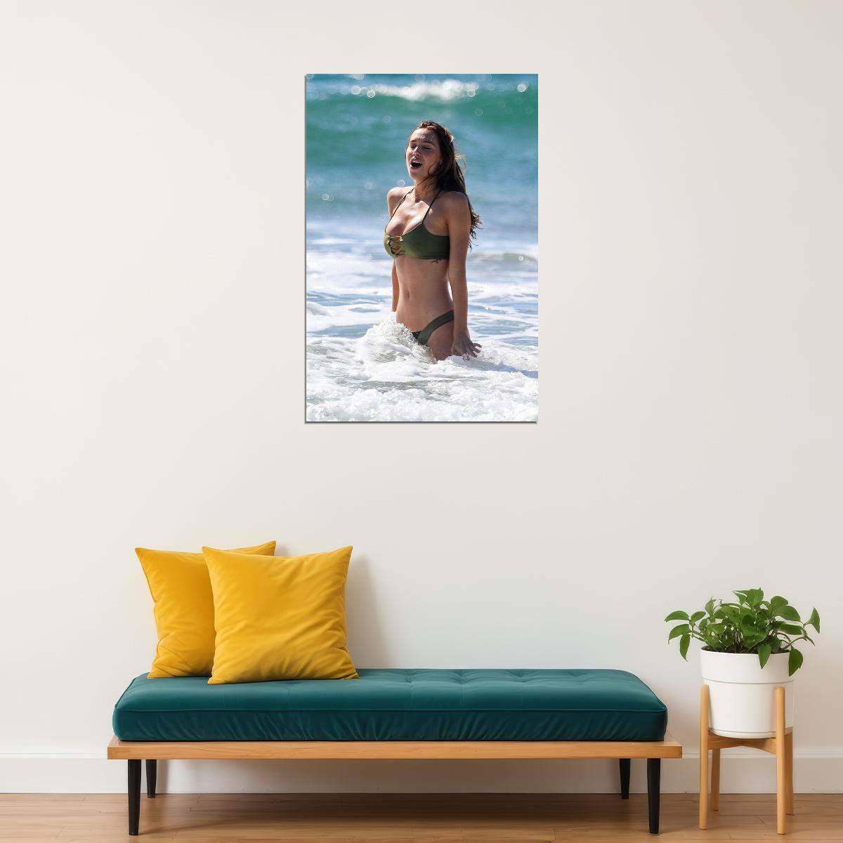Alexis Ren Internet Celebrity Model Artist Poster Wall Art Print Home Wall Decor