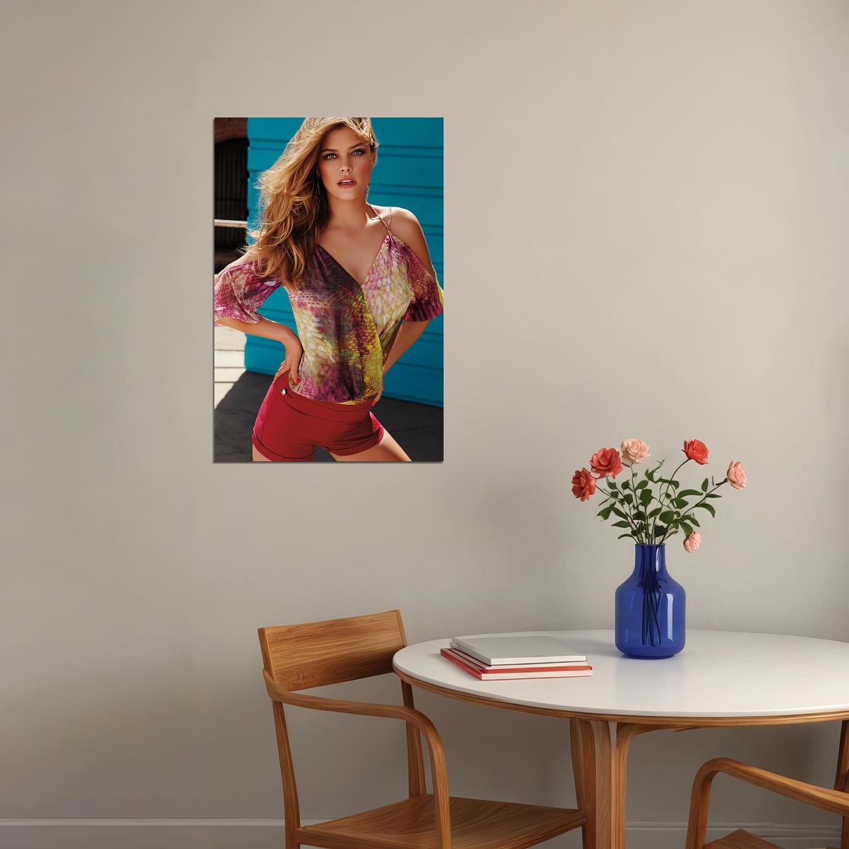 Nina Agdal Celebrity Beauty Model Actor Poster Wall Art Print Home Wall Decor - xonomax