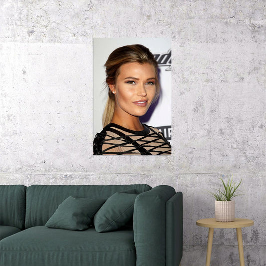 Samantha Hoopes Celebrity Beauty Model Artist Poster Wall Art Print Home Wall Decor - xonomax