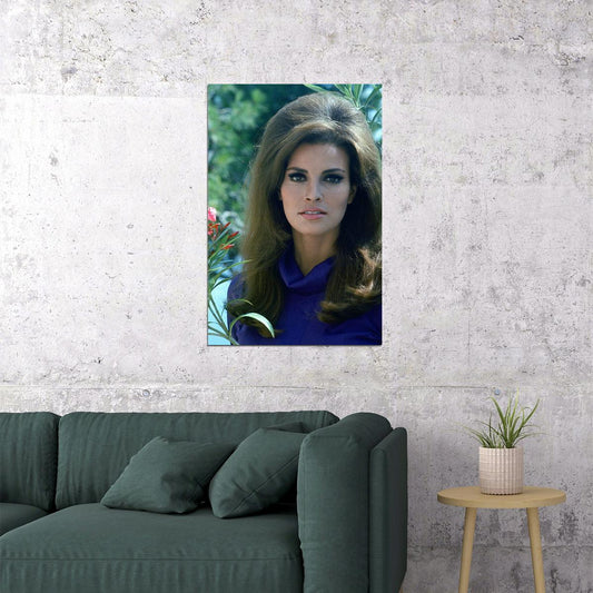 Raquel Welch 80s 90s Movie Actress Artist Poster Wall Art Print Home Wall Decor - xonomax