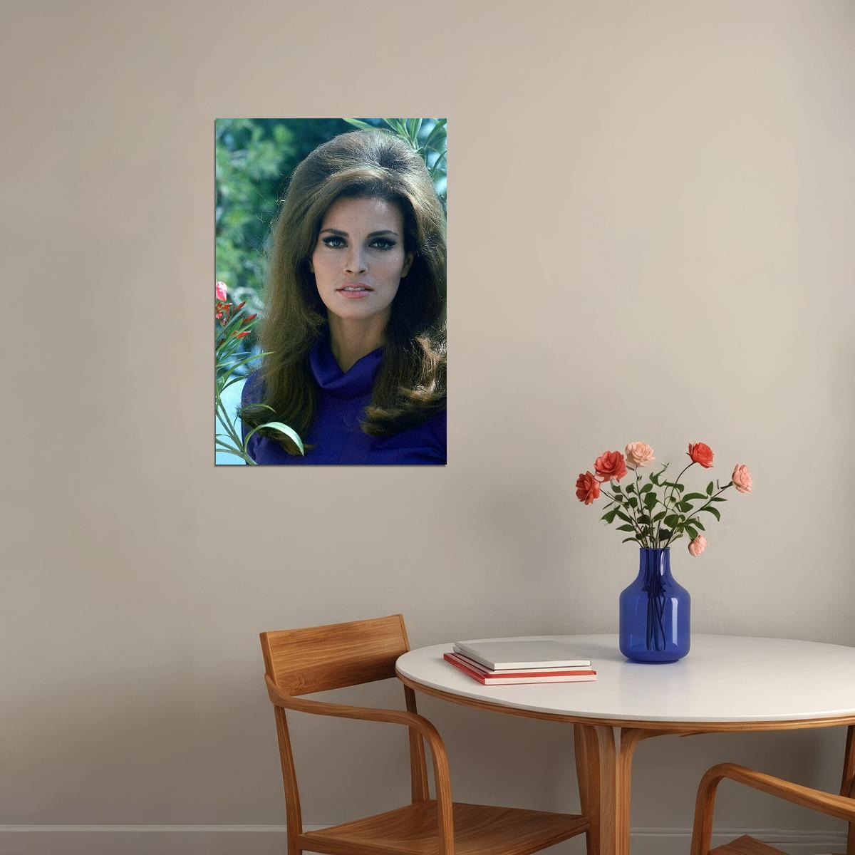 Raquel Welch 80s 90s Movie Actress Artist Poster Wall Art Print Home Wall Decor - xonomax