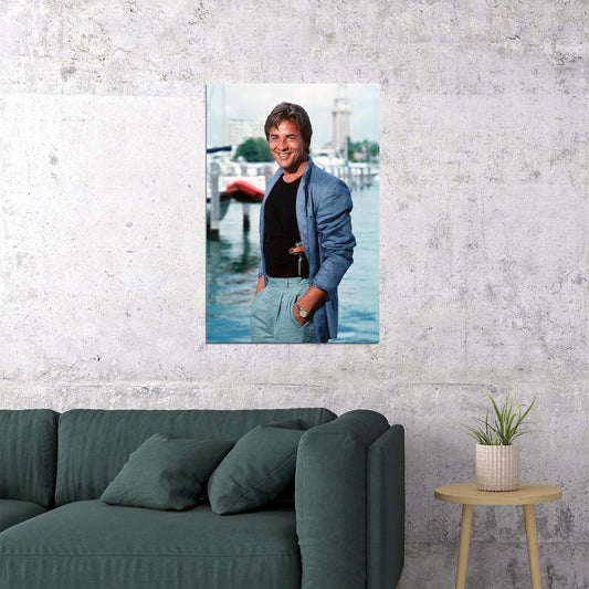 Miami Vice Show 80's 90's Teen Tv Show Movie Poster Wall Art Print Home Wall Decor - xonomax