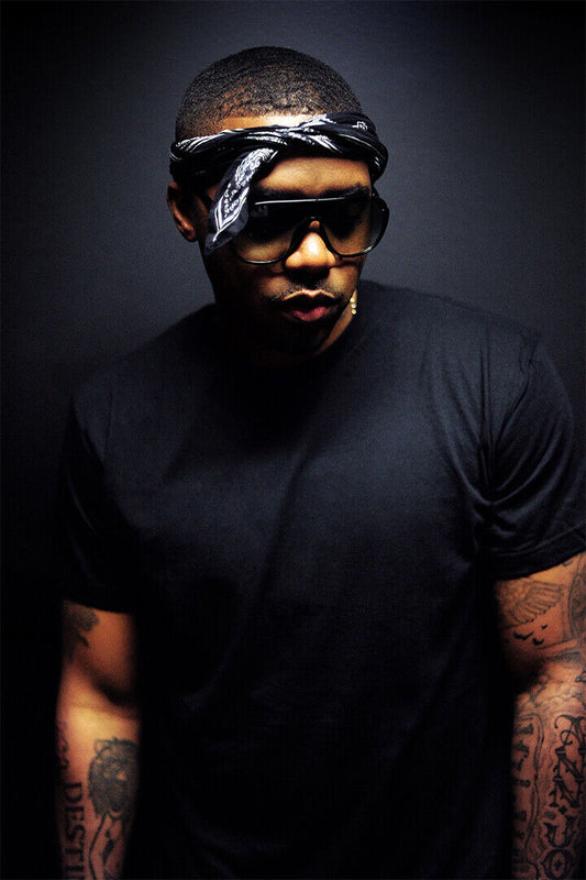 Nas 80's 90's Celebrity Rapper Music Singer Poster Wall Art Print Home Wall Decor - xonomax
