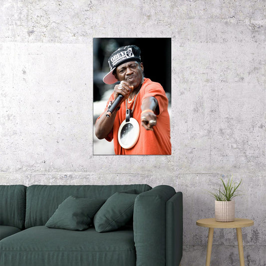 Flavor Flav Celebrity Rapper Music Singer Poster Wall Art Print Home Wall Decor - xonomax
