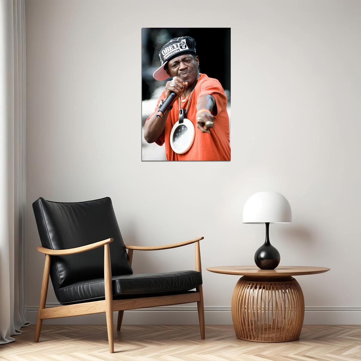 Flavor Flav Celebrity Rapper Music Singer Poster Wall Art Print Home Wall Decor - xonomax