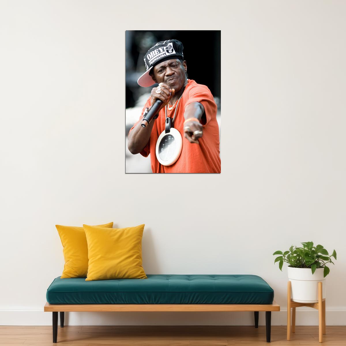 Flavor Flav Celebrity Rapper Music Singer Poster Wall Art Print Home Wall Decor - xonomax