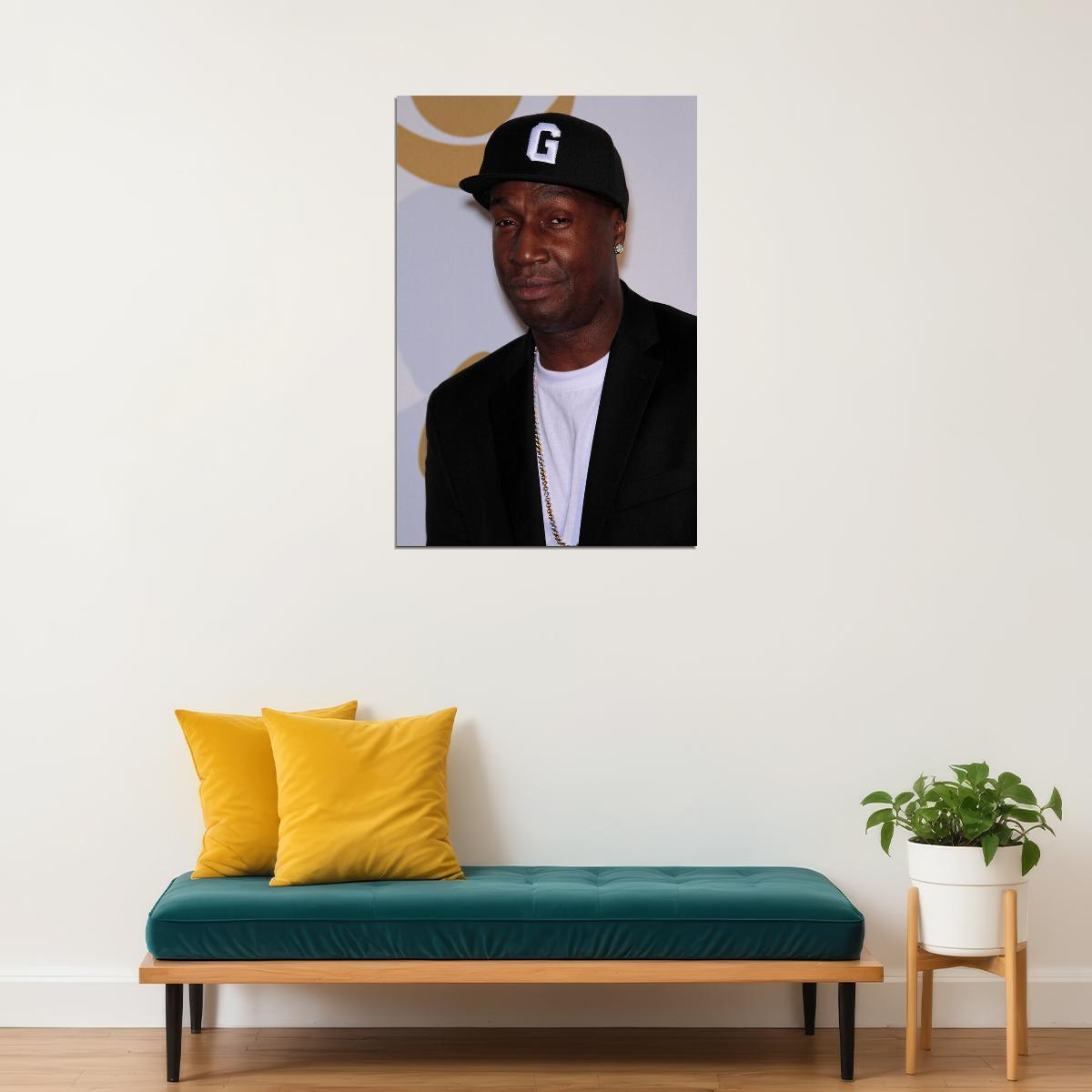 Grandmaster Flash Celebrity Rap Musician Singer Poster Wall Art Print Home Wall Decor - xonomax