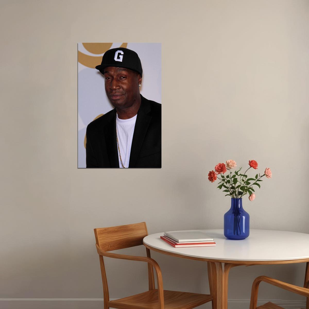Grandmaster Flash Celebrity Rap Musician Singer Poster Wall Art Print Home Wall Decor - xonomax