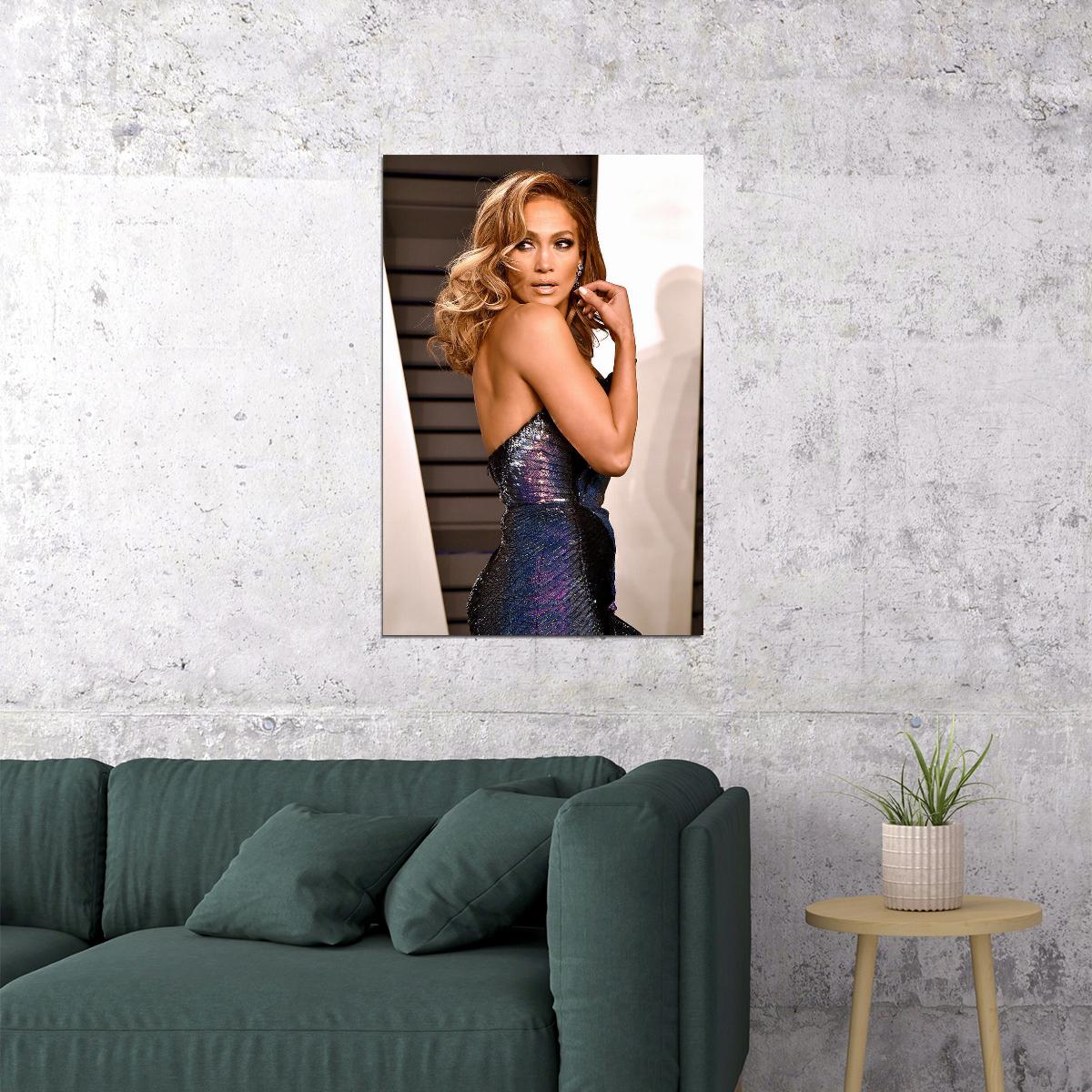 Jennifer Lopez Celebrity Singer Cinema Actress Poster Wall Art Print Home Wall Decor