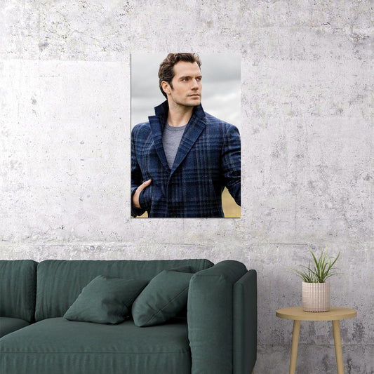 Henry Cavill Celebrity Attractive Actor Artist Poster Wall Art Print Home Wall Decor - xonomax