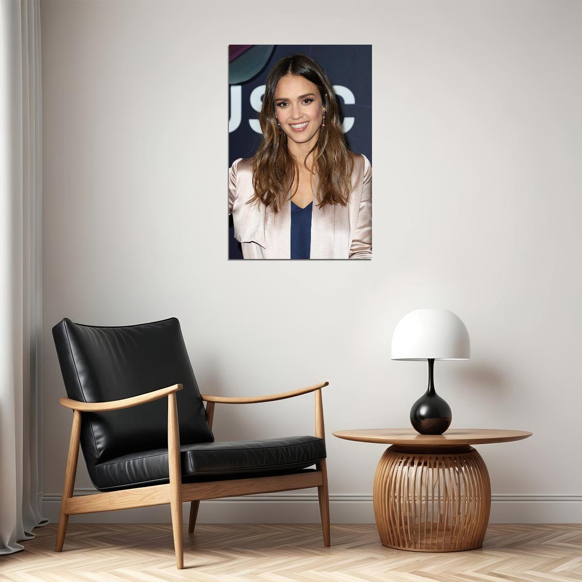 Jessica Alba Celebrity Cinema Actress Artist Poster Wall Art Print Home Wall Decor