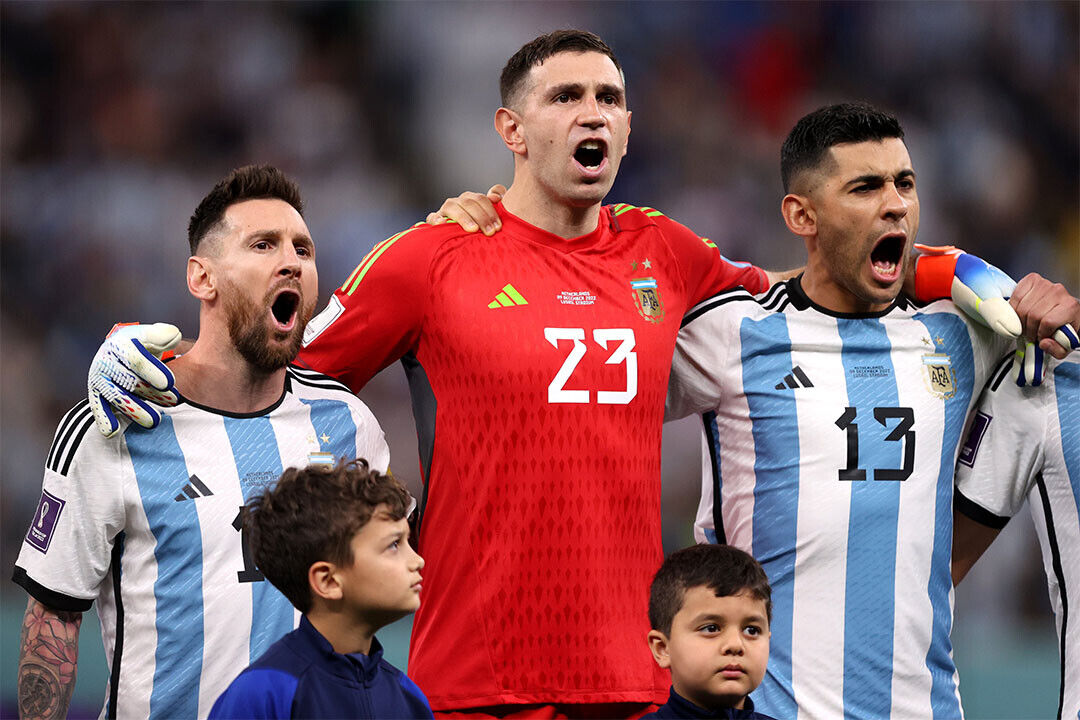 Argentina National Football Team World Cup Poster Wall Art Print Home Wall Decor