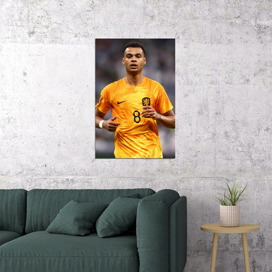 Cody Gakpo Netherlands National Team World Cup Poster Wall Art Print Home Wall Decor - xonomax