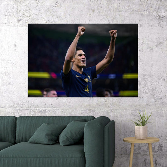 Raphael Varane France National Team World Cup Poster Wall Art Print Home Wall Decor - xonomax