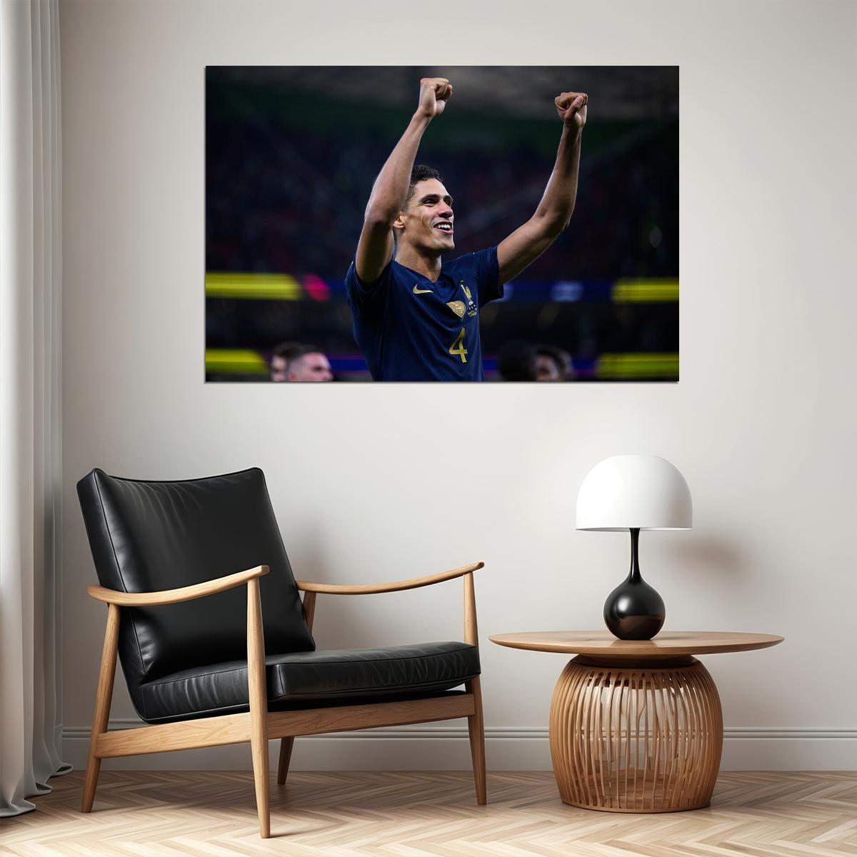 Raphael Varane France National Team World Cup Poster Wall Art Print Home Wall Decor - xonomax