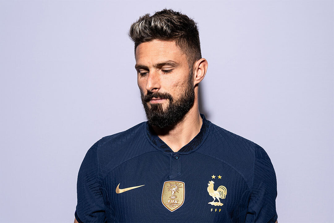 Olivier Giroud France National Team World Cup Poster Wall Art Print Home Wall Decor