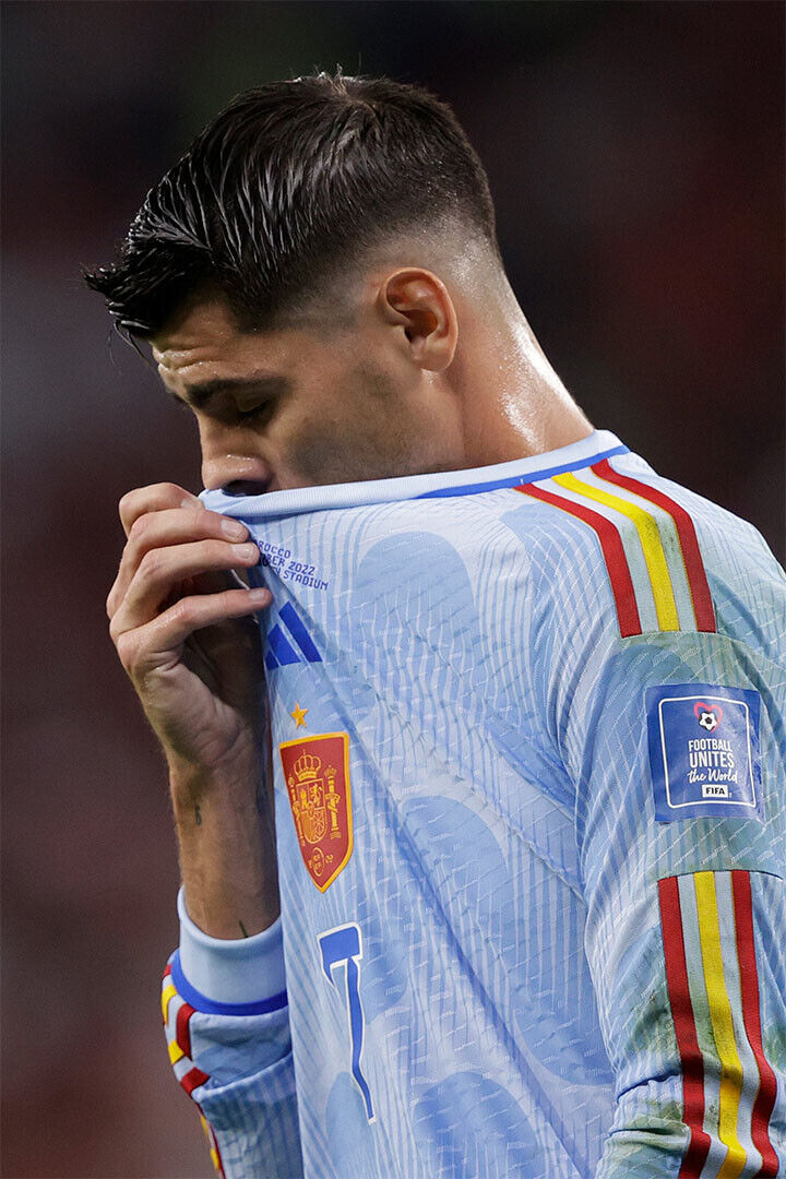 Alvaro Morata Spain National Team World Cup Poster Wall Art Print Home Wall Decor - xonomax