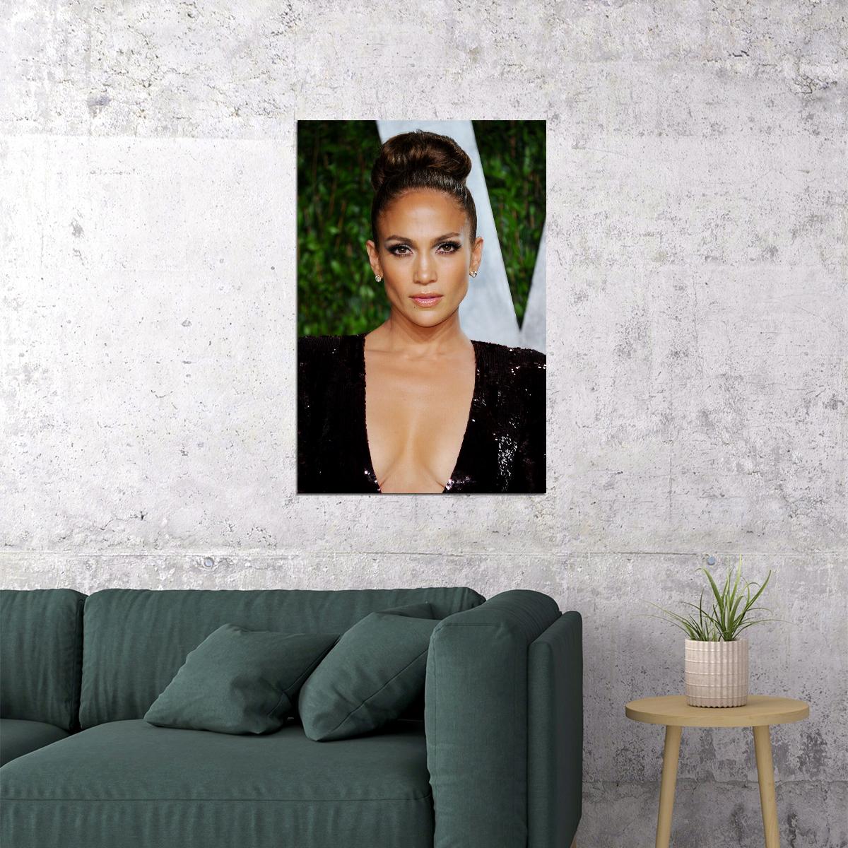 Jennifer Lopez Celebrity Singer Cinema Actress Poster Wall Art Print Home Wall Decor