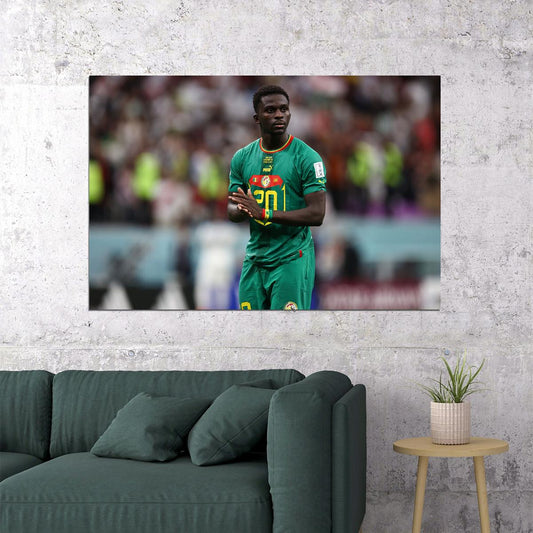 Bamba Dieng Senegal National Team World Cup Poster Wall Art Print Home Wall Decor - xonomax