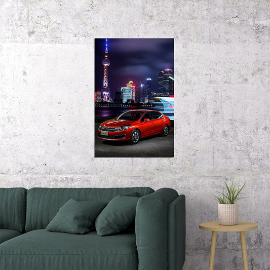 Citroen Car Brand Automotive Manufacturer Car Poster Wall Art Print Home Wall Decor - xonomax
