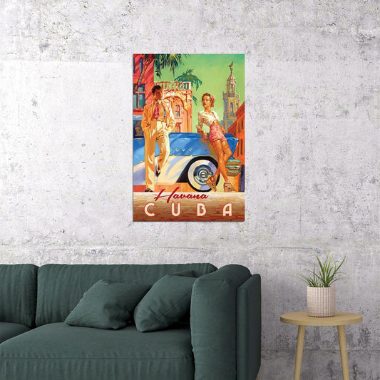 Cuba Travel Famous Places Tourism Country Poster Wall Art Print Home Wall Decor - xonomax