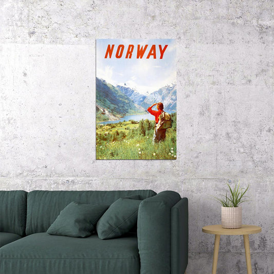 Norway Travel Famous Places Tourism Country Poster Wall Art Print Home Wall Decor - xonomax