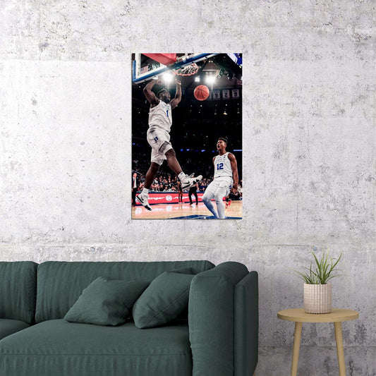 Zion Williamson American Basketball Player Star Poster Wall Art Print Home Wall Decor - xonomax