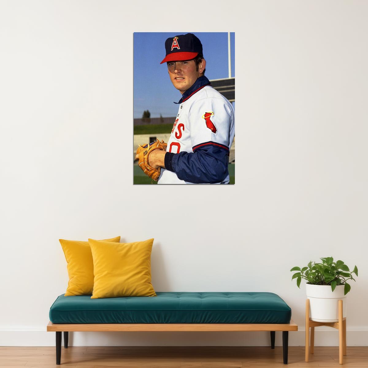 Nolan Ryan American Baseball Player Idol Poster Wall Art Print Home Wall Decor - xonomax