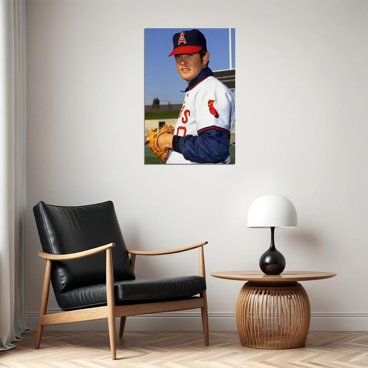 Nolan Ryan American Baseball Player Idol Poster Wall Art Print Home Wall Decor - xonomax