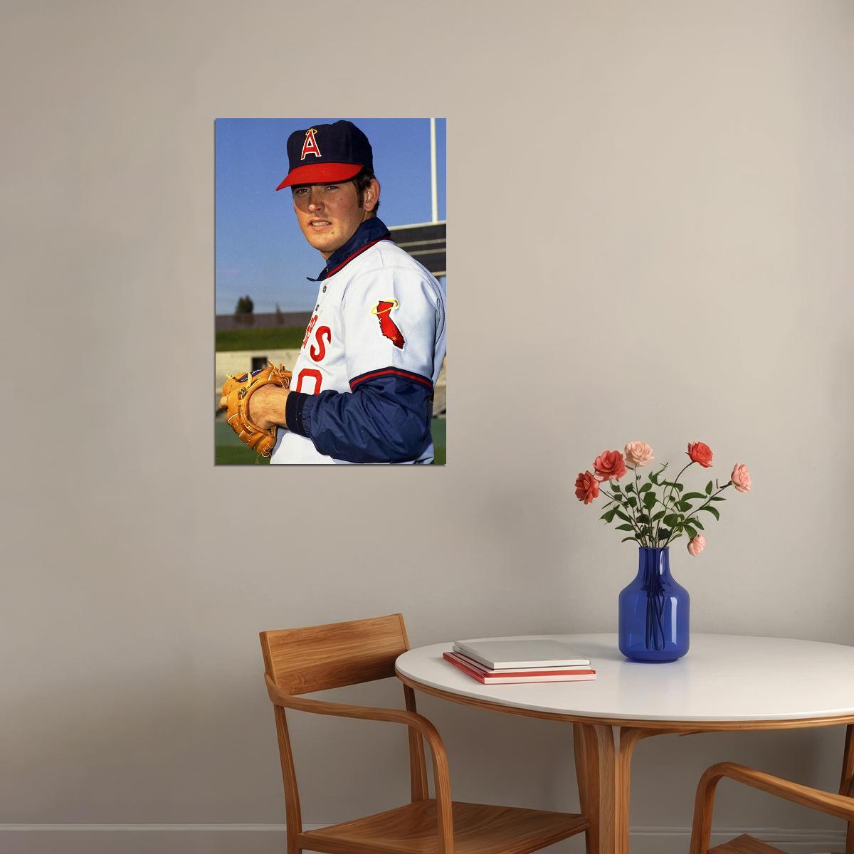 Nolan Ryan American Baseball Player Idol Poster Wall Art Print Home Wall Decor - xonomax