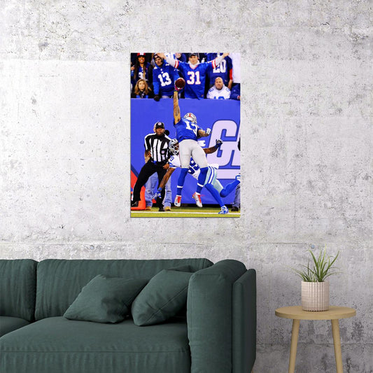 Odell Beckhamm Greatest Catch Football Idol Poster Wall Art Print Home Wall Decor - xonomax