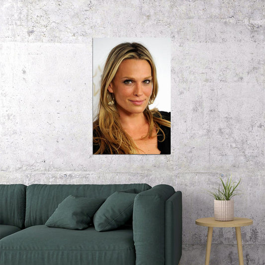 Molly Sims Celebrity Movie Actress Artist Star Poster Wall Art Print Home Wall Decor - xonomax