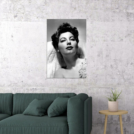 Ava Gardner Celebrity Cinema Actress Idol Poster Wall Art Print Home Wall Decor - xonomax