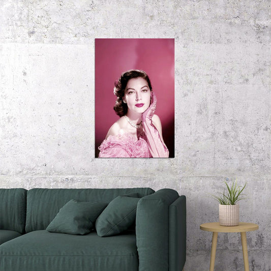 Ava Gardner Celebrity Cinema Actress Star Poster Wall Art Print Home Wall Decor - xonomax