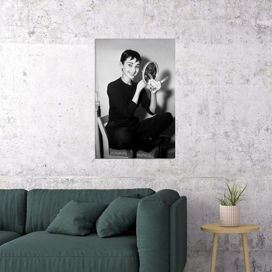 Audrey Hepburn Celebrity Cinema Actress Idol Poster Wall Art Print Home Wall Decor - xonomax
