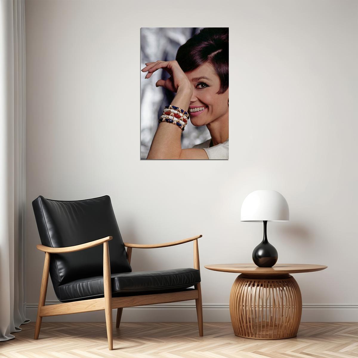 Audrey Hepburn Cinema Fim Actress Idol Poster Wall Art Print Home Wall Decor - xonomax