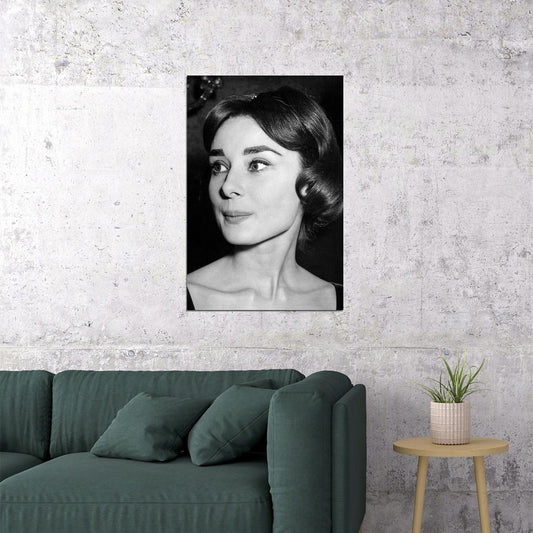 Audrey Hepburn Celebrity Movie Actress Star Poster Wall Art Print Home Wall Decor - xonomax