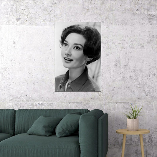 Audrey Hepburn Celebrity Cinema Actress Idol Poster Wall Art Print Home Wall Decor - xonomax