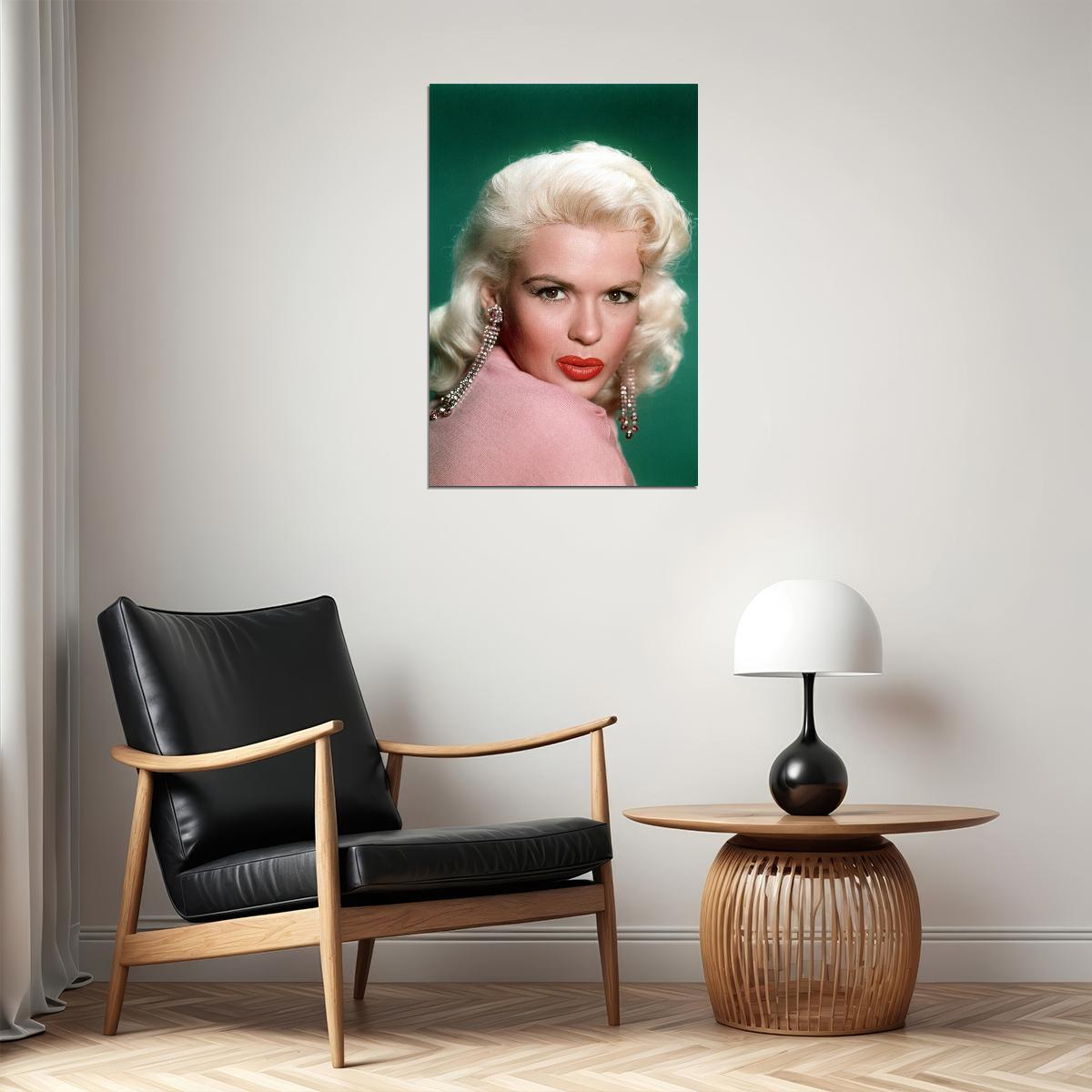 Jayne Mansfield Celebrity Cinema Actress Star Poster Wall Art Print Home Wall Decor