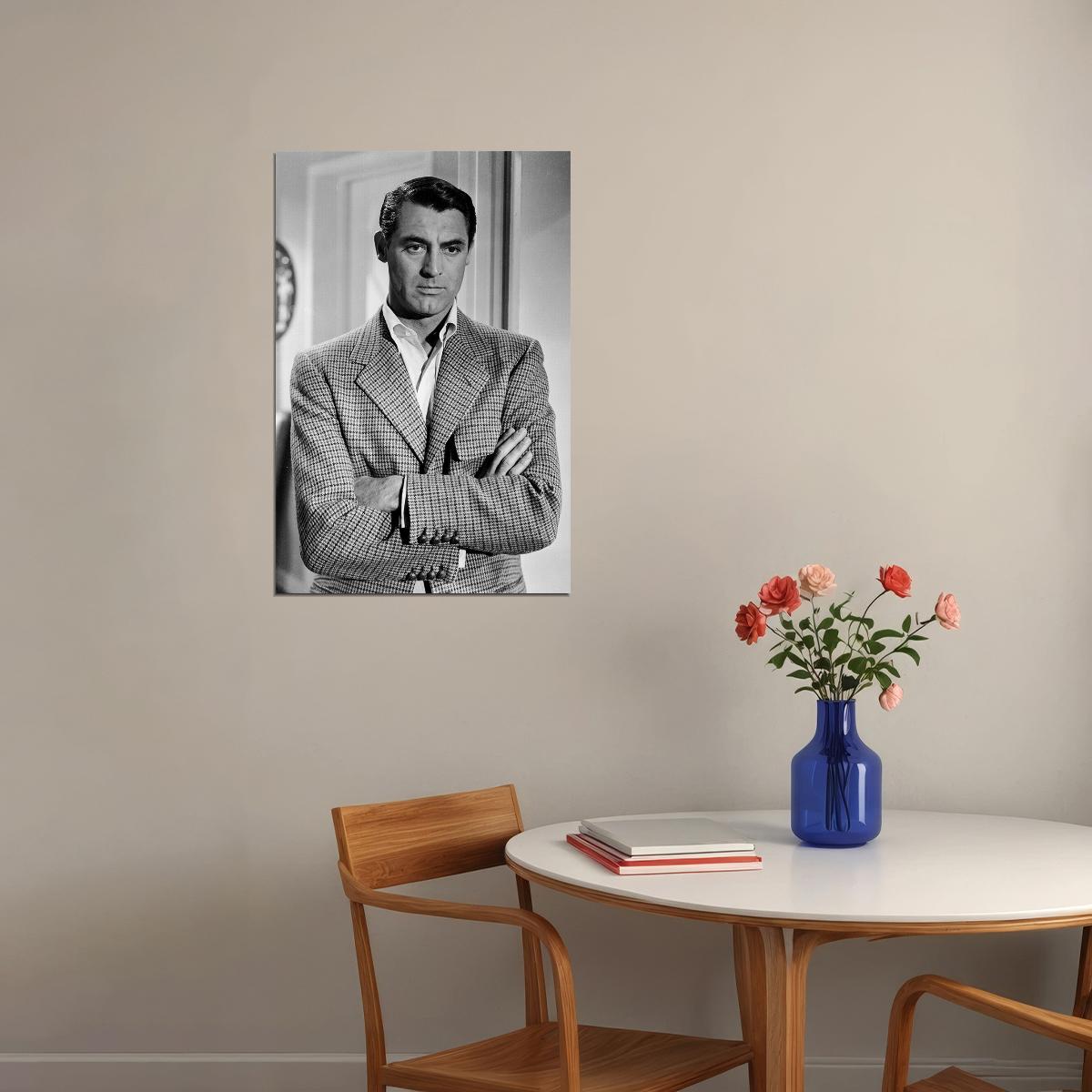 Cary Grant Celebrity Movie Actress Pantomime Poster Wall Art Print Home Wall Decor - xonomax
