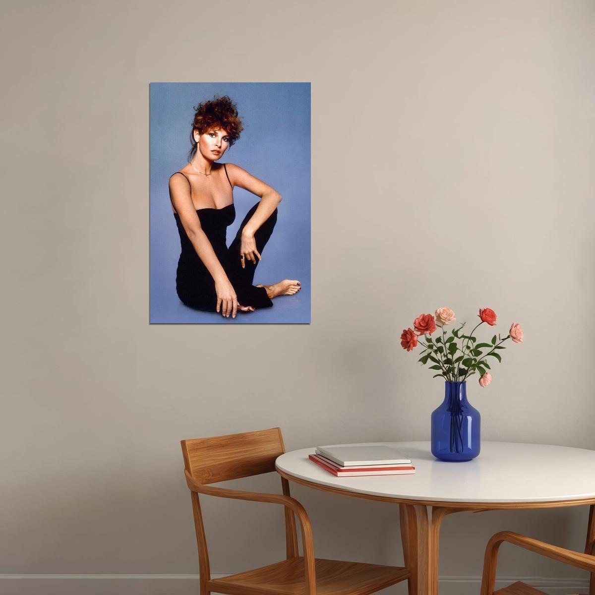 Raquel Welch 80's 90's Cinema Actress Star Poster Wall Art Print Home Wall Decor - xonomax