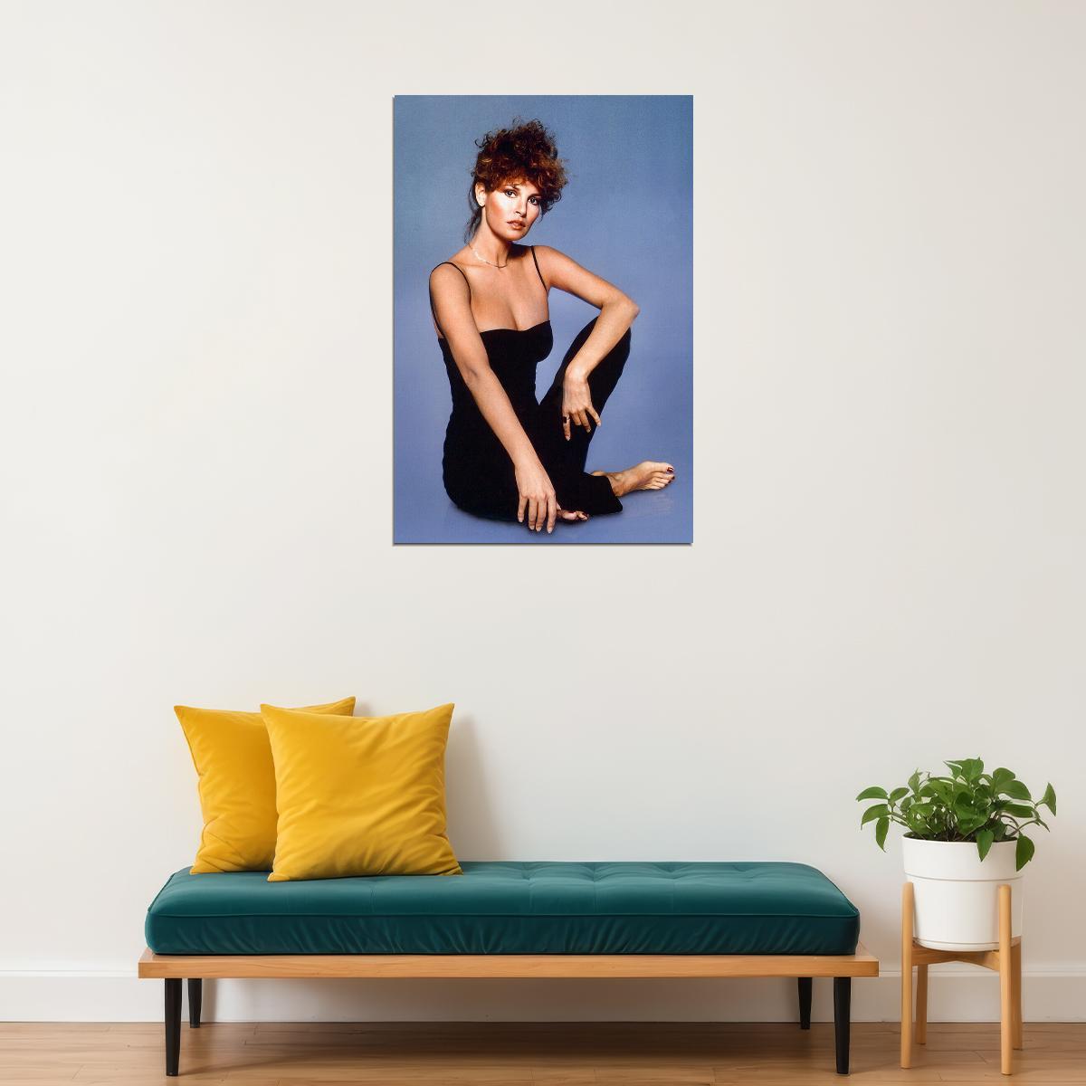 Raquel Welch 80's 90's Cinema Actress Star Poster Wall Art Print Home Wall Decor - xonomax