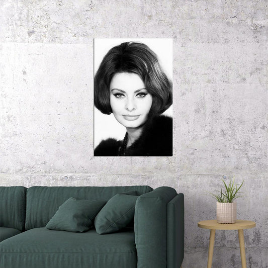 Sophia Loren Celebrity Cinema Actress Idol Poster Wall Art Print Home Wall Decor - xonomax
