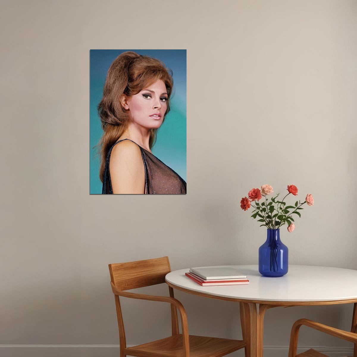 Raquel Welch 80's 90's Tv Movie Actress Star Poster Wall Art Print Home Wall Decor