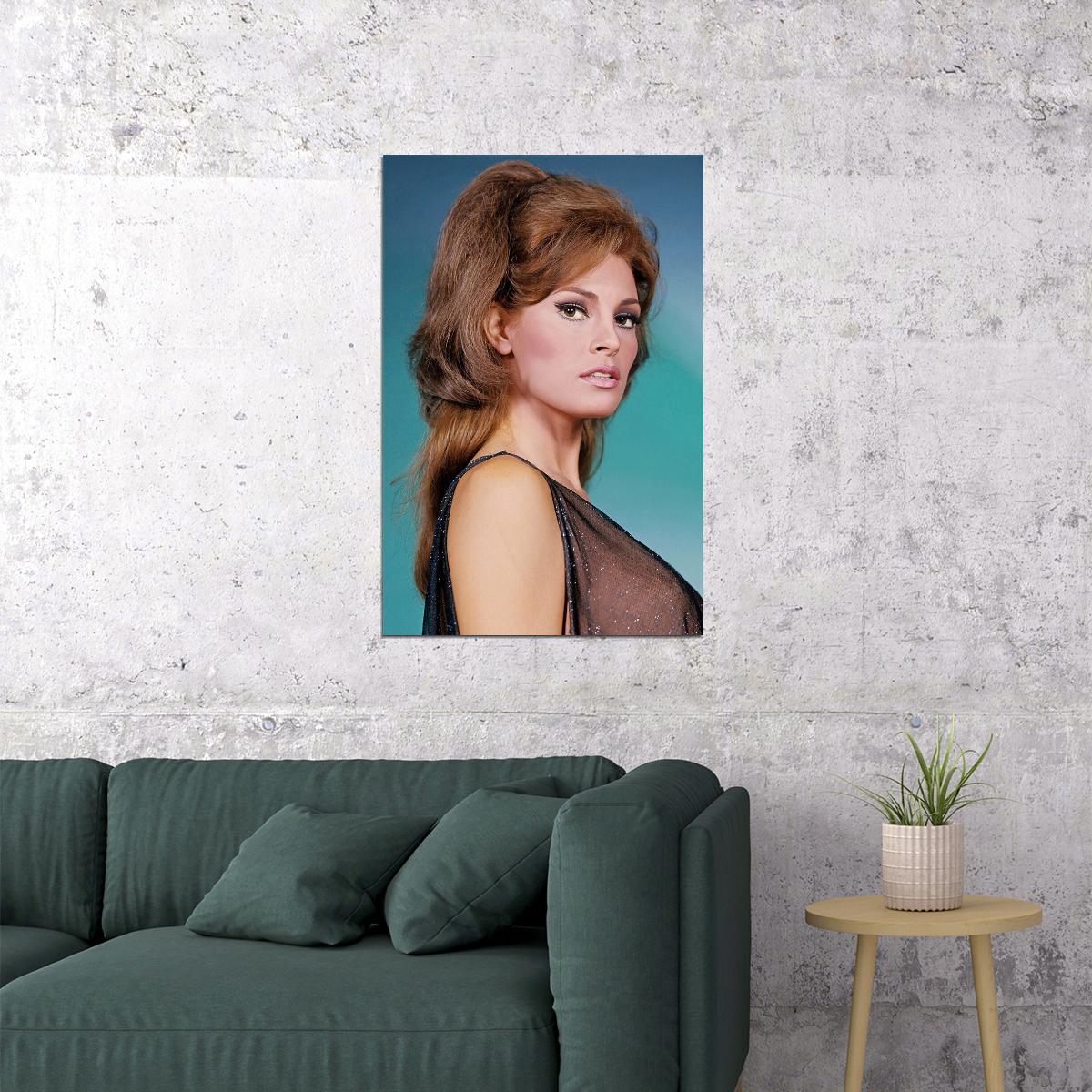 Raquel Welch 80's 90's Tv Movie Actress Star Poster Wall Art Print Home Wall Decor